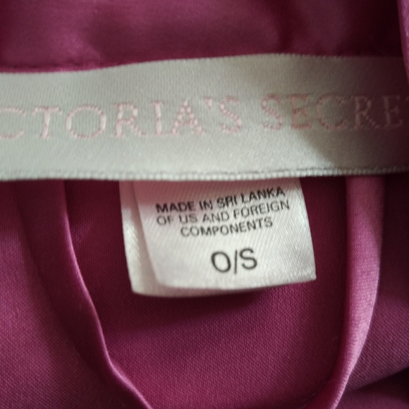 Vintage Victoria's Secret Pink Satin Robe - Picture 5 of 5
